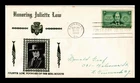 DR JIM STAMPS US COVER JULIETTE LOW GIRL SCOUTS FDC CROSBY PHOTO CACHET