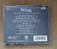 Sting Album 24k Gold Disc Music CDs for sale | eBay