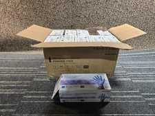 (QTY 2000) McKesson Confiderm  14-6978C Large Nitrile Exam Gloves Powder-Free