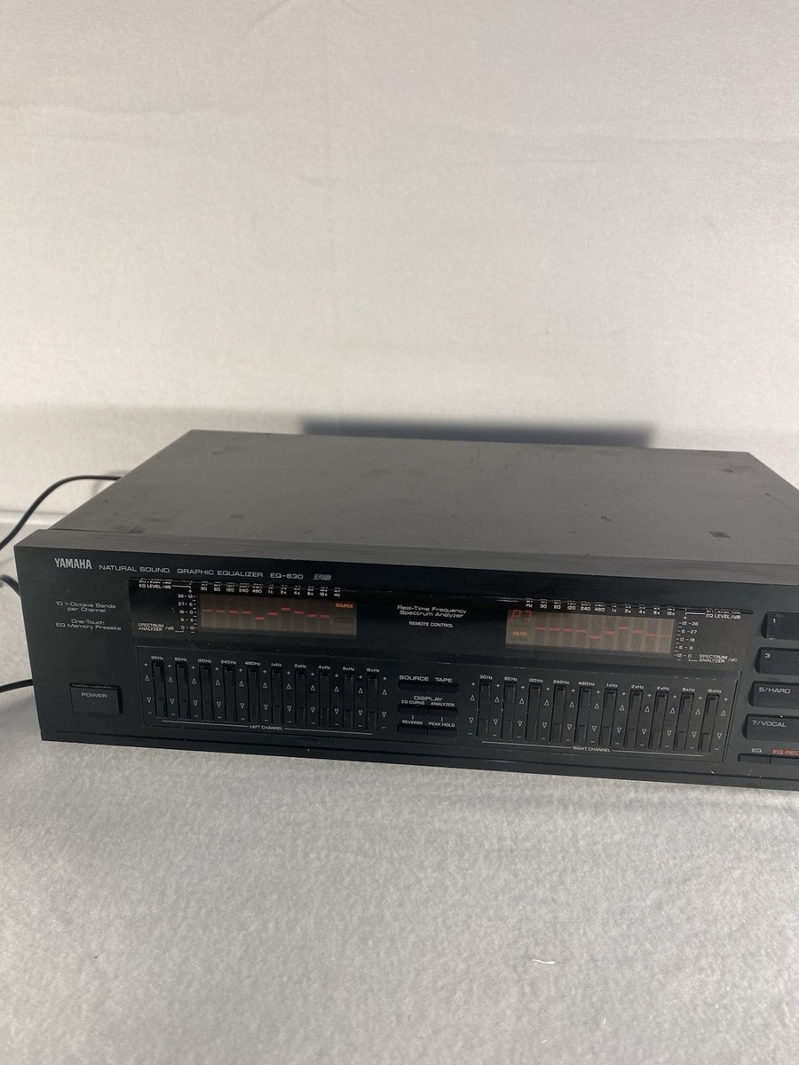 Yamaha EQ-630 Rare Vintage Natural Sound Graphic Equalizer