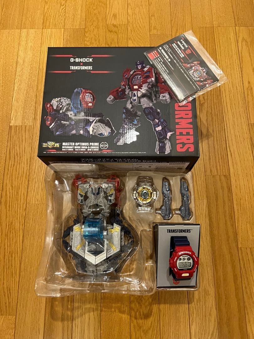 G-SHOCK コラボ トランスフォーマー DW-6900TF-SET Transformers x G-Shock DW-6900TF-SET Master Optimus Prime for 35th