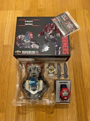 G-SHOCK x TRANSFORMERS DW-6900TF-SET Master Optimus Prime TAKARA