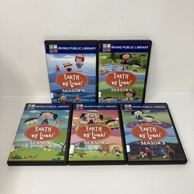 Earth to Luna Lot Of 5 - Season 1-5 (DVD) OOP Rare 1 2 3 4 5 Children s TV Show