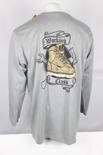 Ariat Men's Rebar Cotton Strong Bare Working Class Pocket T Shirt Heather Grey