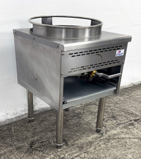 NEW 16" Hole Commercial Wok Range Restaurant Stir Fry Chinese Propane LP NSF