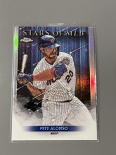 2022 Topps Chrome Stars of the MLB Pete Alonso New York Mets #SMLBC-29