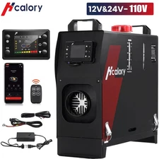 Hcalory Upgrade 8KW 12V 24V 110V Diesel Air Heater For Motorhome RV Campervan