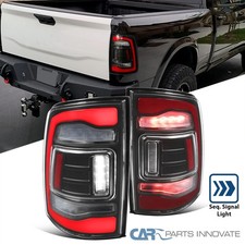 Fits 2013-2018 Dodge Ram 1500 2500 Blackred Led Tail Lights Sequential Signal Fits 2013-2018 Dodge Ram 1500 2500 Blackred Led Tail Lights Sequential Signal