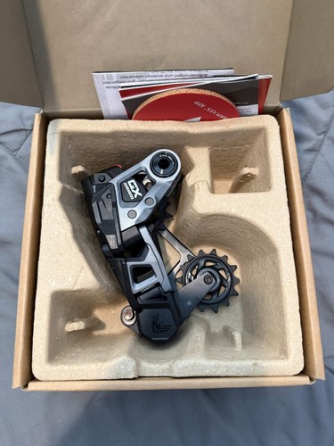 Desviador trasero SRAM GX Eagle tipo T AXS - 12 velocidades, 52t máx., (sin batería)