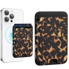 Upgraded Magnetic Cell Phone Wallet Card Holder-Compatible with MagSafe for i...