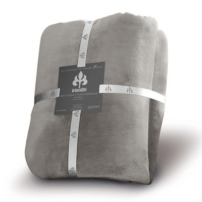 Irisette Wohndecke Flausch Kuscheldecke Relax 8900-14 Schiefer 150x200