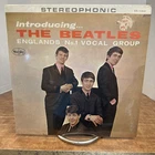 Sealed 1964 introducing The Beatles Englands No1 Vocal Group Vinyl LP Record