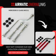 MERCEDES E55 LOWERING LINKS KIT E500 E63 W211 (PREMIUM FULLY ADJUSTABLE) MODULE