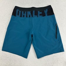 Oakley Boardshorts Mens 34 Swimming Shorts Trunks Blue
