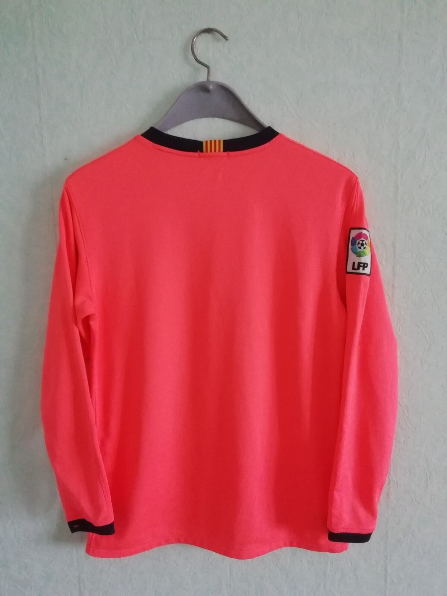 Barcelona Away 2009 2010 Nike Shirt Jersey Camiseta Long