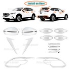 22P Upgrade Accessories Chrome Molding Covers Trims For 2016-2023 Mazda CX-9 SUV