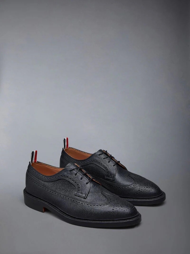 Thom Browne Leather Sole Longwing Brogue Sz 7.5 Brand New $1100 Msrp