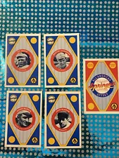 1986 Springhill All-American Offset Baseball Complete Set (5 Cards)