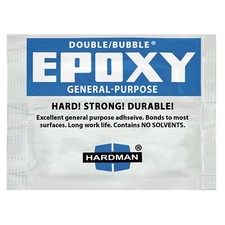 Hardman Double Bubble Blue General-Purpose, Slow-Setting Epoxy - 04005 (100 pk)