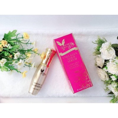 Mache're Collagen Gold Cream Serum Natural Premium Skin Face 30 ml