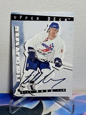1994-95 Upper Deck BE A PLAYER SIGNATURE COLLECTION BILL BERG #57 AUTO