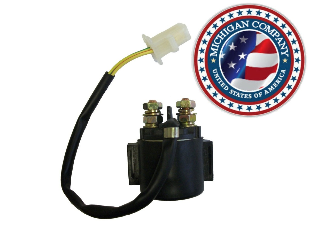 1PZ W03-OR5 Ignition Coil Starter Solenoid Relay Replacement for Yamaha