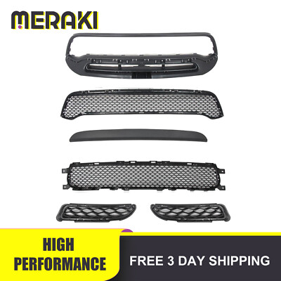 Fits 2018-2020 Durango SRT New Front Grille Applique Grille Set Fascia 6pcs