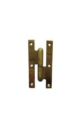 CERNIERA PAUMELLES PER FINESTRA IN OTTONE LUCIDO 120x60 DESTRE