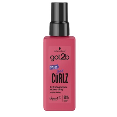  GOT2B Curlz spray do włosów nawilżający i zmiekczający włosy dla efektu plażowy