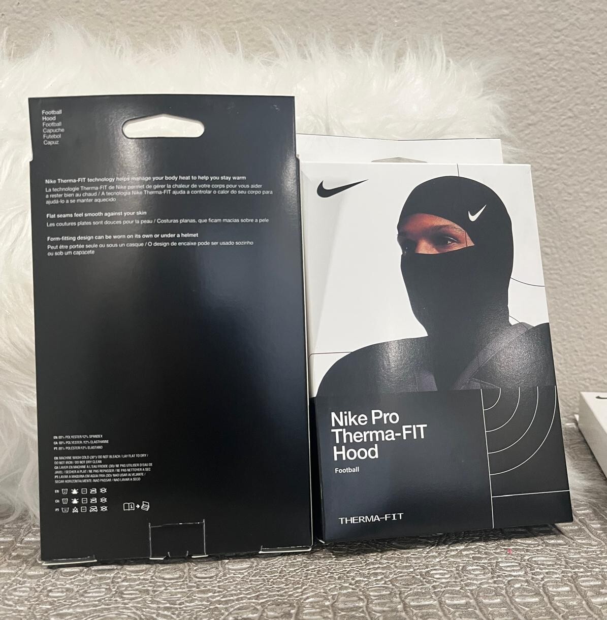 Nike Pro Hyperwarm Capucha Ajuste Hyperwarm Capucha Máscara de Esquí Negra el Mismo Día Envío Gratis