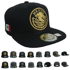 Gorra Negra Billete Plano Federal Snapback Dorado México Jalisco Sinaloa Sombrero Michoacán