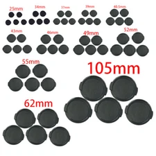 25-105mm Snap on Front Cap For Nikon Fuji Olympus Sony Lens DSLR SLR Camera 5PCS