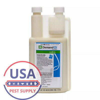 Demand CS - 32oz Quart -  Insecticide 4 Bedbug, Roach, more - Better than Cyzmic