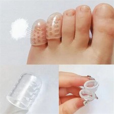 10Pcs Silicone Toe Caps Anti-Friction Breathable Toe Protector Prevents Blisters