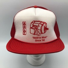 Vintage Holt Motors Milwaukee Snapback Trucker Cap Hat AS IS O4