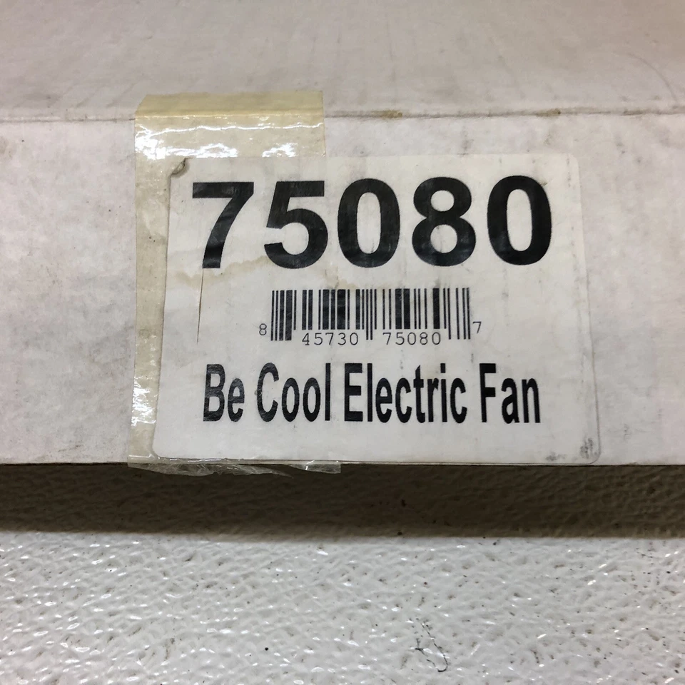 Радиаторы Be Cool 75080 электрический вентилятор квалификатор евро черный диаметр съемник стиль - - Изображение 2 из 4