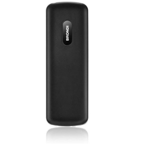 BRONDI AMICO HOME MOBILE GSM AVEC GRANDES CLÉS DUAL SIM AFFICHAGE 1.7" NOIR - Photo 2/5