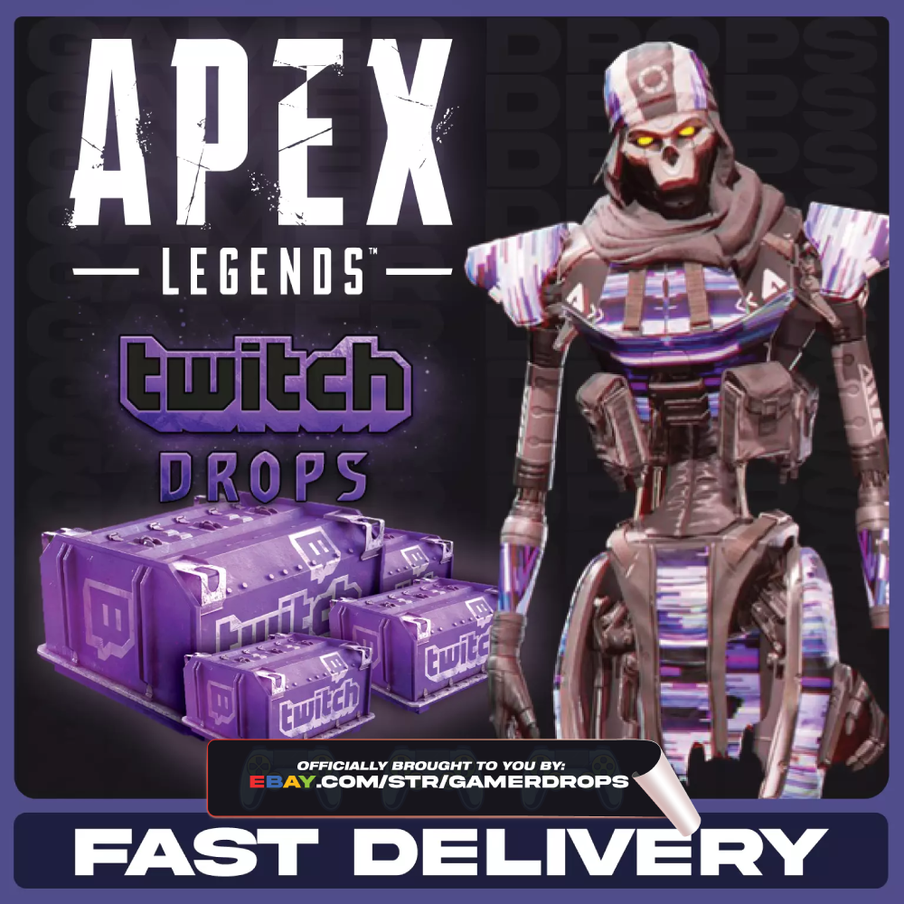 Apex Legends TWITCH DROPS(101) ☑️ SKIN FOR HEROES(12) WEAPONS
