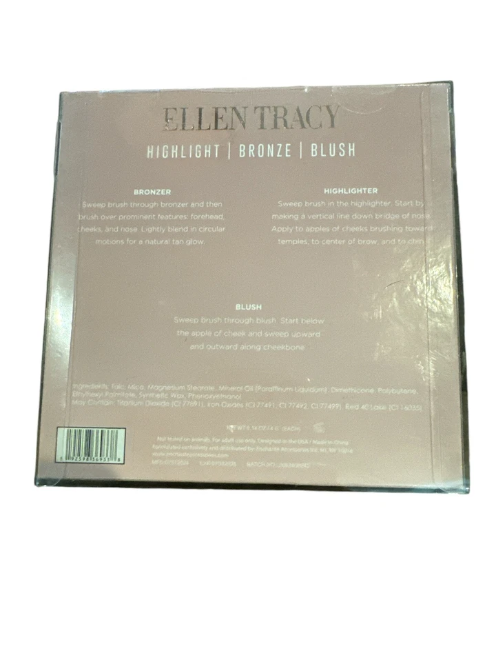 ELLEN TRACY Glow / Highlight - Bronze - Blush / Complexion Palette - Image 3 of 3