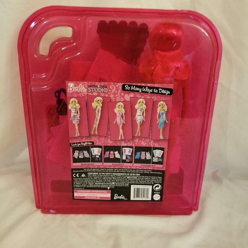 Barbie Design & Dress Studio W3923 2011 BNIP NRFP NEW Mattel - Picture 4 of 12