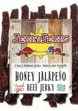 Jerky Jerks Honey Jalapeno Premium Beef Jerky 7oz