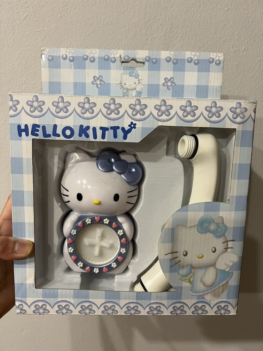Sanrio Vintage Hello Kitty Blue Angel Shower Head Trinket Plush | eBay