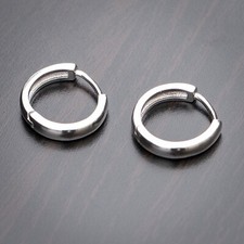TANGPOET Pendientes De Aro Vintage De Plata De Ley 925 Con