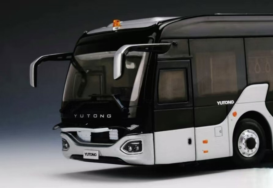 YUTONG バスモデル 1/43 スケールモデル 1/43 YUTONG Electric U12 City Bus Car Diecast Simulated Alloy
