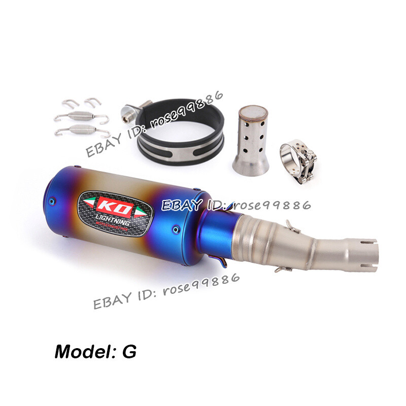 For Yamaha XMAX 300 250 2017-2020 Exhaust Mid Pipe Link Muffler With DB Killer