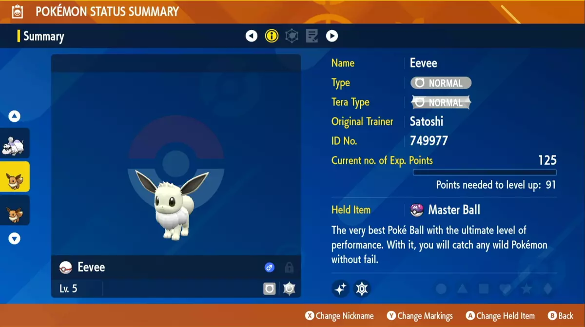 The EASIEST way to get a shiny eevee in scarlet and violet