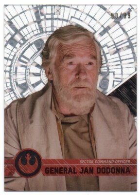 スターウォーズ CCG ドドンナ将軍 カード 2017 Star Wars High Tek Tidal Diffractors #75 General Jan Dodonna