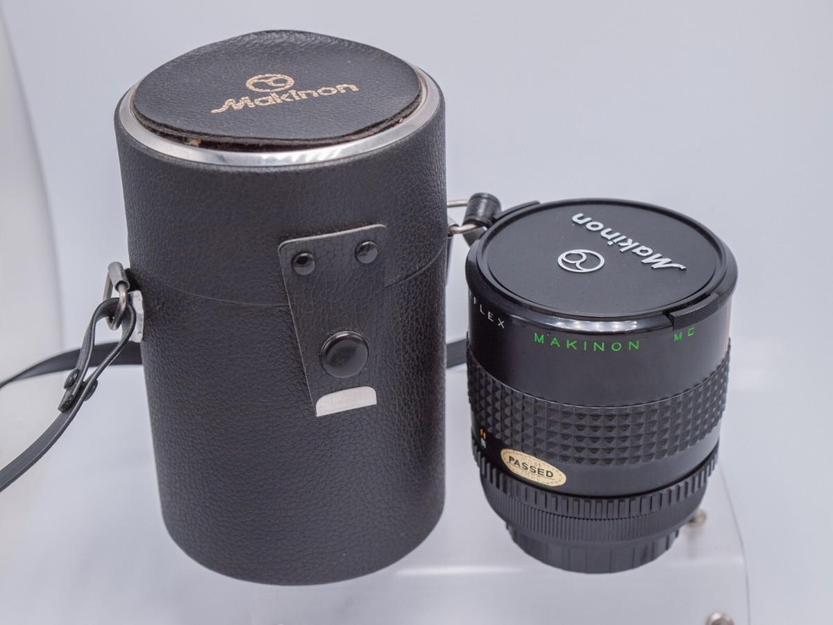 Rare - Makinon 300mm F5.6 Canon FD Mount Mirror Lens w/ Case | eBay