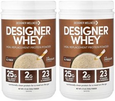 2 x Designer Whey Protein Powder Milk Chocolate 1.72 lb