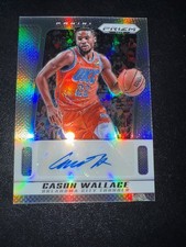 2024-25 Prizm Deca Signatures Prizm Silver #25 Cason Wallace AUTO THUNDER